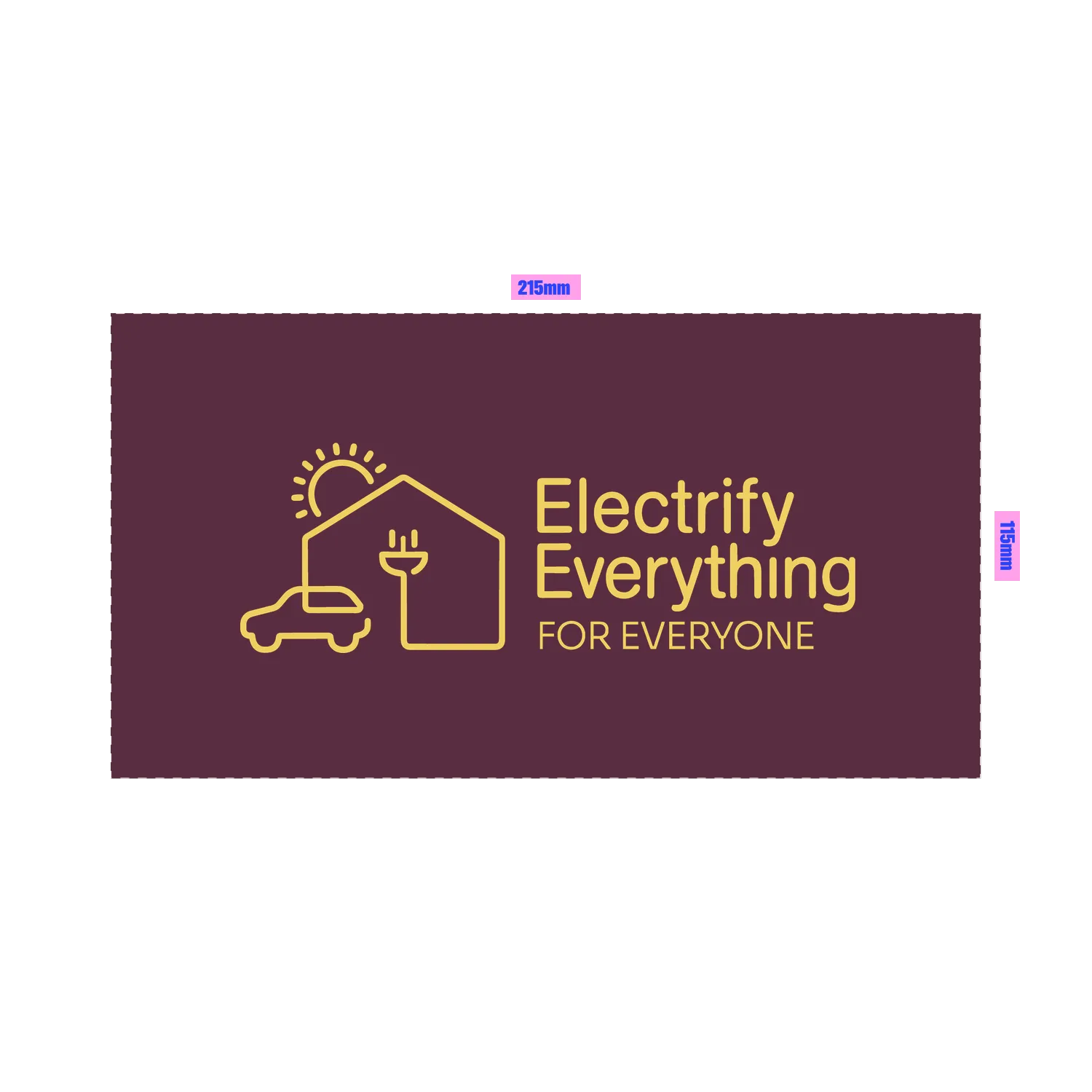 Maroon front flat lay