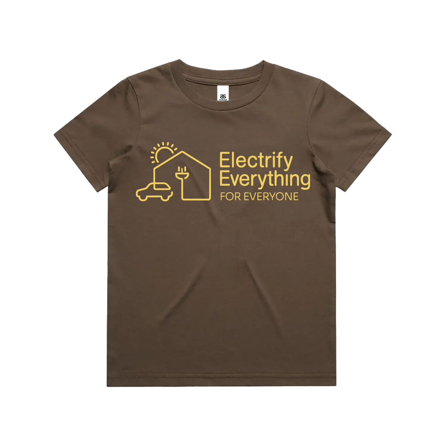 Walnut front flat lay